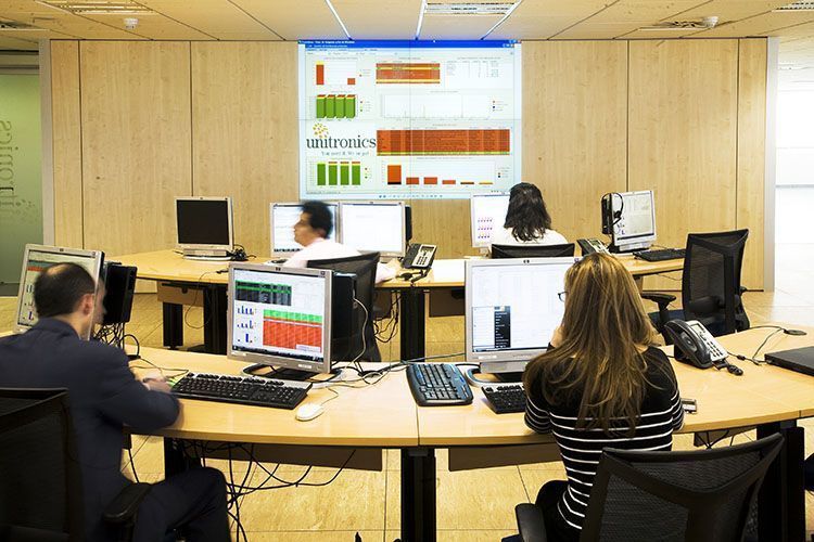 Sala control videowall