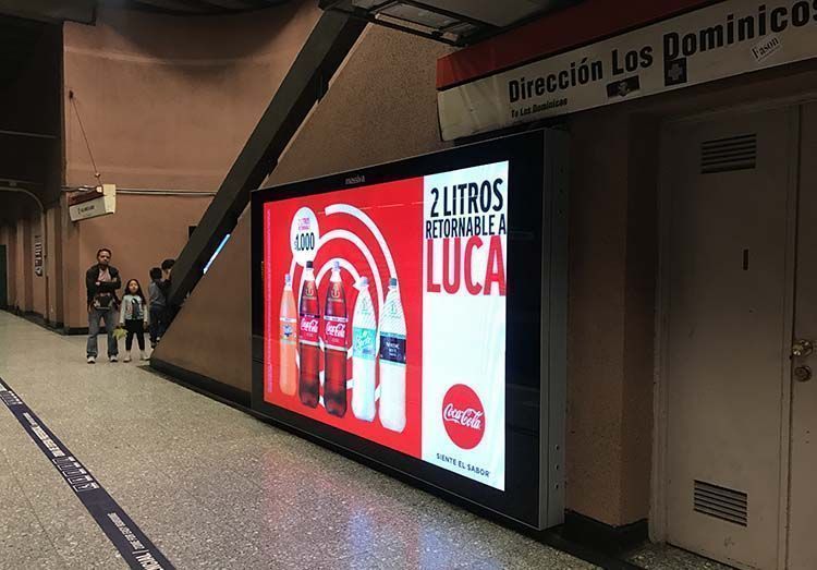 Absen Metro Santiago de Chile