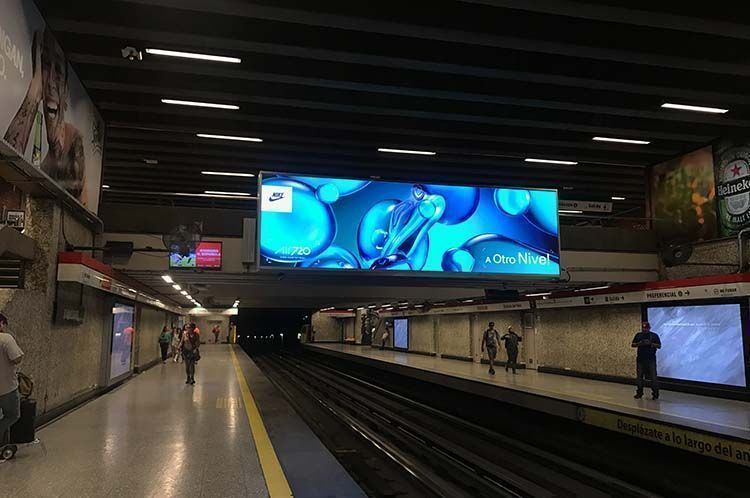 Absen Metro Santiago de Chile 3
