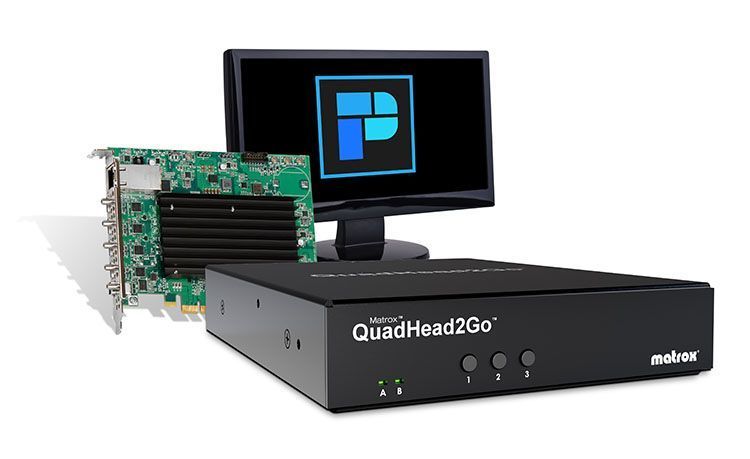 QuadHead2GO Matrox