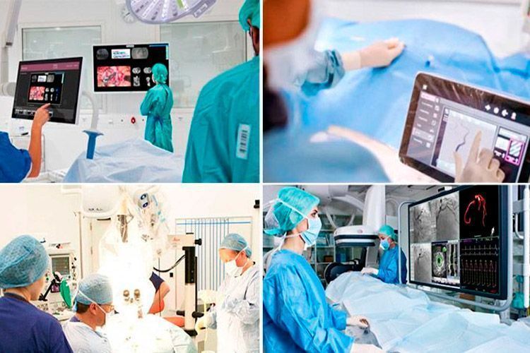 Transformacion sector sanitario Barco surgical collage