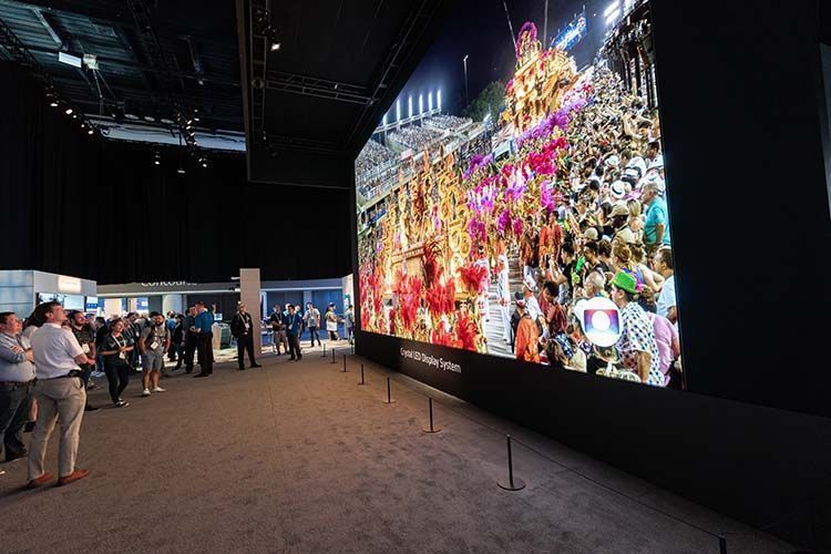 Sony InfoComm 2019 cyrstal LED